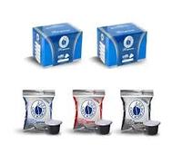 3x50 capsule Borbone Respresso DEGUSTAZIONE 50 NERA, 50 BLU E 50 RED compatibili Nespresso