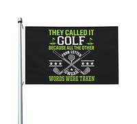 3X5Ft Bandiera Da Giardino They Called It Golf Because All The Other Four Letter Swear Words Were Taken Elegante Bandiera Militare Customed Per Balcone Fattoria