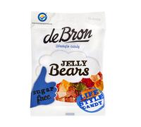 3x90g De Bron Lifestyle Candy Jelly Bears Frutto Low Carb Ipocalorico