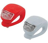 3xclip-on Led Bike Lights - Confezione da 2 (rosso e bianco/anteriore e posteriore)