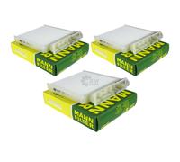 3xMANN-FILTER Filtro Abitacolo Per Nissan Note E11 1.4 1.5 DCI E12 Micra C K12