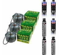 3xMANN-FILTER Filtro Olio Per Land Rover Defender Station Wagon 2.5 Td5 4x4