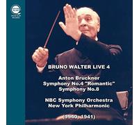 ブルーノ・ワルター・ライヴ4 (ブルックナー) / ブルーノ・ワルター、NBC交響楽団、ニューヨーク・フィルハーモニック (Bruno Walter Live 4 (bruckner) / Bruno Walter, NBC Symphony Orchestra, New York Philharmonic) [2CD] [国内プレス] [日本語帯・解説付]