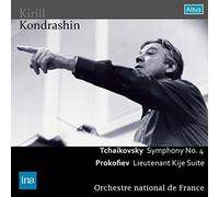 チャイコフスキー : 交響曲 第4番 | プロコフィエフ : 交響組曲 「キージェ中尉」 (Tchaikovsky : Symphony No.4 | Prokofiev : Lieutenant Kije Suite / Kirill Kondrashin | Orchestre national de France)