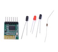 4.0 BLE per modulo Bluetooth Scheda amplificatore modulo ricevitore stereo wireless a 7 pin per modifica dell'amplificatore fai-da-te(5V)