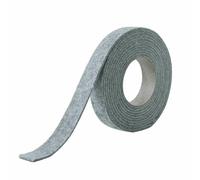 4,0 m/rotolo striscia di feltro autoadesiva porta assorbente acqua striscia sigillante insonorizzante scorrevole fai da te piedino per mobili tappetini antiscivolo-grigio-4,0 m