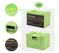 4,0Ah 14,4V li-ion Batteria per iRobot Roomba e5 e6 i3 i4 i6 i7 i7+ i7158 i7550