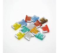 4 0pcs/ Lotto Ossortito Mini dimensione Auto Boat Trucks Fuse lama 5 7, 10 15 20 25 30 40 Amp