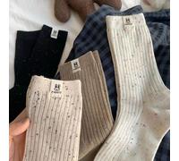 4/1 Coppia di Calze Donna Colore Unito Alla Caviglia, Calze Casual Traspiranti alla Moda, Calze Corte e Collant Donna, Calze con Disegno di Coniglio, Adatte Come Regali di Pasqua 1 paio di colori casu