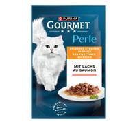 4 + 1 gratis! 5 x Gourmet Perle - 5 x (26 x 85 g) Filettini con Salmone
