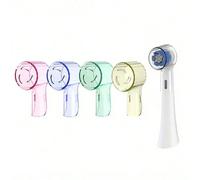 4/1 pezzo Copertura per testina dello spazzolino, Copertura antipolvere in plastica per testina dello spazzolino, Compatibile con Oral IO Ultimate Clean Gentle Care Replacement Heads e IO Series 3 4 5