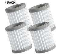 4/1 pz Filtro di ricambio in plastica Filtro dell'aria di scarico for aspirapolvere robot Lefant M320 / M320G Filtri for particelle di fumo Polvere(4PACK)