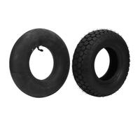 4.10/3.50 6in pneumatici e pneumatici da giardino, scooter mobilità anziana Piane ruota solida + tubo interno per tosaerba per camion per camion a carrello da giardino