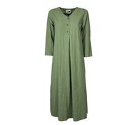 4.10 BottegaChilometriZero DD26702 abito lungo verde Made in Italy