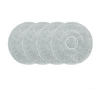 4/10 panni riutilizzabili per mocio LEFANT per robot aspirapolvere M3, panni lavabili in microfibra, ricambio compatibile per mantenere pavimenti puliti (confezione da 4)