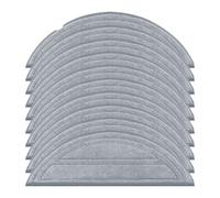 4/10 Pezzi Di Panni For Mocio Di Ricambio Compatibili Con Roborock Q10 S5 / Q10 S5+ / Q10 VF / Q10 VF+ / Q10V / Q10V+ Parti For Aspirapolvere(10 PACK)