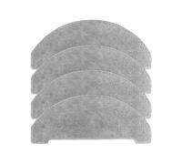 4/10 pezzi di panni for mocio, stracci di ricambio, compatibili con Cleanova, robot aspirapolvere autosvuotante W7 W11 for la casa.(4 PACK)