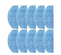 4/10 Pezzi Di Ricambio for Pulizia Panni for Mocio, Compatibili Con Laresar, Accessori for Aspirapolvere Robot Evol 3, Parti Di Elettrodomestici, Sostituzione Diretta(10 PACK)