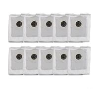 4/10 sacchetti per aspirapolvere ECOVACS per Deebot per mini robot con facile installazione e design resistente agli strappi per un uso duraturo (confezione da 10)