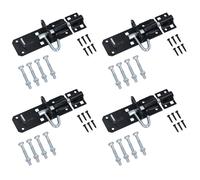 4" (100 mm) Brenton Slip Bolt Padbolt Slide Latch Lock Catch Sheds Gates