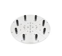 4 "100mm Mandrino for tornio for legno Autocentrante 4 griffe Mandrino for tornitura del legno Utensili for tornitura del legno Tornio for legno Accessori for macchine utensili (Color : Flat Jaw)