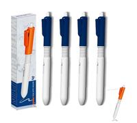 4/12 Pcs Pen That Sprays Water 2 in 1 Funny Prank Retractable Pens with Water Spray Function Spray Function Funny Water Spray Pen for All Ages 2025 Can Write for School Gifts (4Pcs-A,One Size)