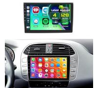 4+128GB Android 15 Autoradio per FIAT Bravo 2008-2013 Wireless Carplay Android Auto, 9 Pollici Touch Screen Radio Bluetooth, GPS, Telecamera Posteriore/FM/RDS/EQ/WiFi/SWC/UI