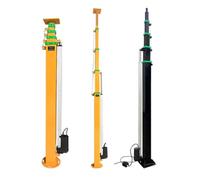 4-12M Elettrico Idraulico Telescopico Automatico Albero Telecom Torre Diodo Emettitore Di Luce Luce Solare Palo Albero Della Macchina Fotografica(3)