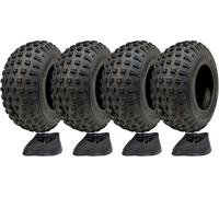 145/70-6 Atv Pneumatici E Tubi 50cc 90cc 110cc 75kgs Wanda P319 Bimbi Quad (Set