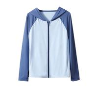 4-16 Anni Giacca Bambini e Ragazzi Estate Protezione Solare Cappotto Unisex a Vento con Cappuccio Impermeabile Sottile Giacche e Cappotti Ragazza Abbigliamento per La Tuta Cerniera Autunno