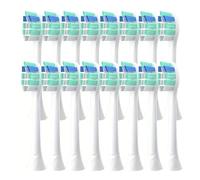 4-16 Testine Di Ricambio For Spazzolino Da Denti, Compatibili Con Philips, Testina For Spazzolino Elettrico 1100 2100 4100 4300 5100 5300 6100 6500 Ecc.(16pcs)
