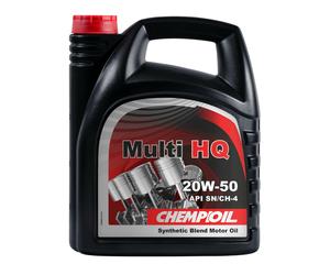 4 (1x4) Litro CHEMPIOIL Multi HQ 20W-50 Olio Motore Api Sl / Cf