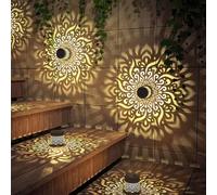 4/2/1 pezzo Nuove luci solari per sentieri, adatte per giardino esterno, luci solari per sentieri da giardino, luci solari per paesaggi esterni, con sensore di movimento, adatte per decorazione di cor