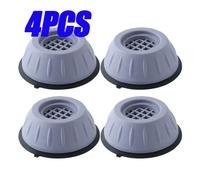 4/2/1PCS Piedini Antivibranti Cuscinetti In Gomma For Gambe Di Lavatrice Silenziose Asciugatrice Frigorifero Base Universale Cuscinetto Antiscivolo Fisso(4PCS)