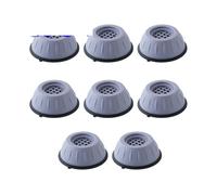 4/2/1PCS Piedini Antivibranti Cuscinetti In Gomma For Gambe Di Lavatrice Silenziose Asciugatrice Frigorifero Base Universale Cuscinetto Antiscivolo Fisso(8pcs)