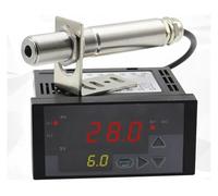 4-20ma output Non-contact Online Infrared Thermodetector Probe High Temperature Infrared Temperature Sensor Transmitter(0-150C 4-20MA set)