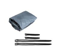 4.2x3m Copertura For Barca Rimorchiabile Impermeabile Jet Ski For Cofano Motore Fuoribordo Protezione For Panno Oxford 210D(Gray)