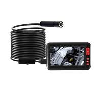 4.3 "1080P 8MM Endoscopio Fotocamera Len Schermo LCD Ispezione Periscopio Impermeabile HD TFT IPS Monitor For Auto Filo Morbido Immagini Chiare Precise(10m)