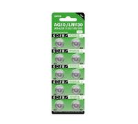 4/3/2/1 Scheda AG10 Batteria a Bottone LR1130 Batterie per Orologio a Distanza per Auto LR54 SR1130 189 Piccola Batteria a Moneta Elettronica 1.55V