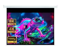 4:3 COMM-TEC Schermo manuale per proiettore 213 x 165 (203x152) cm 100" HDTV 4K