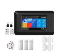 4.3 pollici Touch Panel WIFI GSM Wireless Home di allarme antifurto Kit sicurezza APP compatibile Sistema Di Allarme Completo(Set-D1)