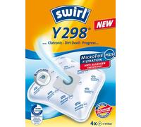 4-30 Sacchetti Aspirapolvere Swirl Y298, Y 298 O House Brand Microfibra