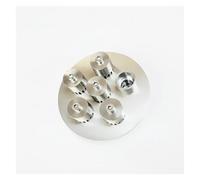 4" 304 Stainless Steel Bubble Plate With Overflow Cap For Bubble Plate Of 4" Column