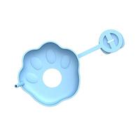 4,33 x 4,13 x 1,38 in silicone riutilizzabile cola cola, supporto per ghiaccio antigoccia, vassoio a prova di perdite, ricevitore riutilizzabile per ragazze, bambini, adulti, h