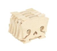 4/4-3/4 Violino Set da 5 pezzi Accessori in legno Parti String Board String Shaft Chiodo Guancia Resto Coda Cor accessori violino per principianti