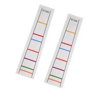 4/4 Adesivo per tastiera di violino Indicatore per tastiera Fiddle Impara il nastro per grafici delle note 2 pezzi