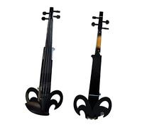 4/4 Case Acustico Naturale Bow Bow Pickup Bridge Piezo Per Violino Elettrico Principiante Violino