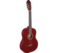 Stagg C440 per chitarra classica, colore: nero chitarra 4/4 Rosso