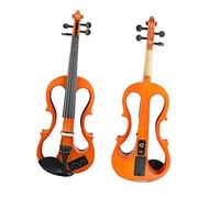 4/4 Dimensioni Violino Elettrico Violino Elettrico Silenzio Silenzioso Colore Natrual Color Browwood Bridge Corda Custodia Principiante Violino
