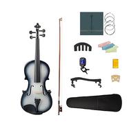4/4 Full Size Graduale Dipinto Acustico Violino Violino W/Custodia Per Il Trasporto Arco Brazilwood Studente Violino Uso Per Principianti
